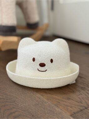 Baby Bear Hat - Cream
